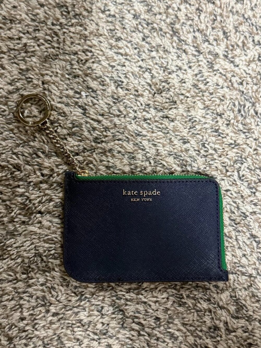 Kate Spade Navy Wallet Key Chain